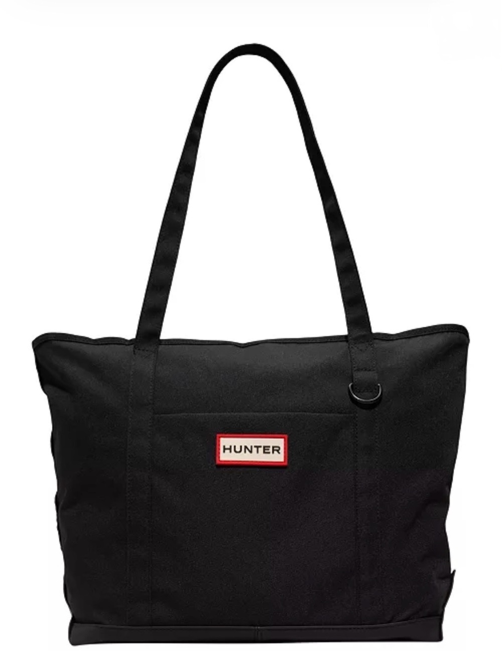 Hunter Black Canvas Campus Tote gym book laptop overnight carryon Bag NWT - Picture 6 of 8